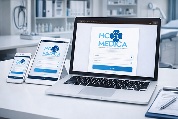 Panel de HC MEDICA — historia clínica electrónica conforme a MSP y ACESS
